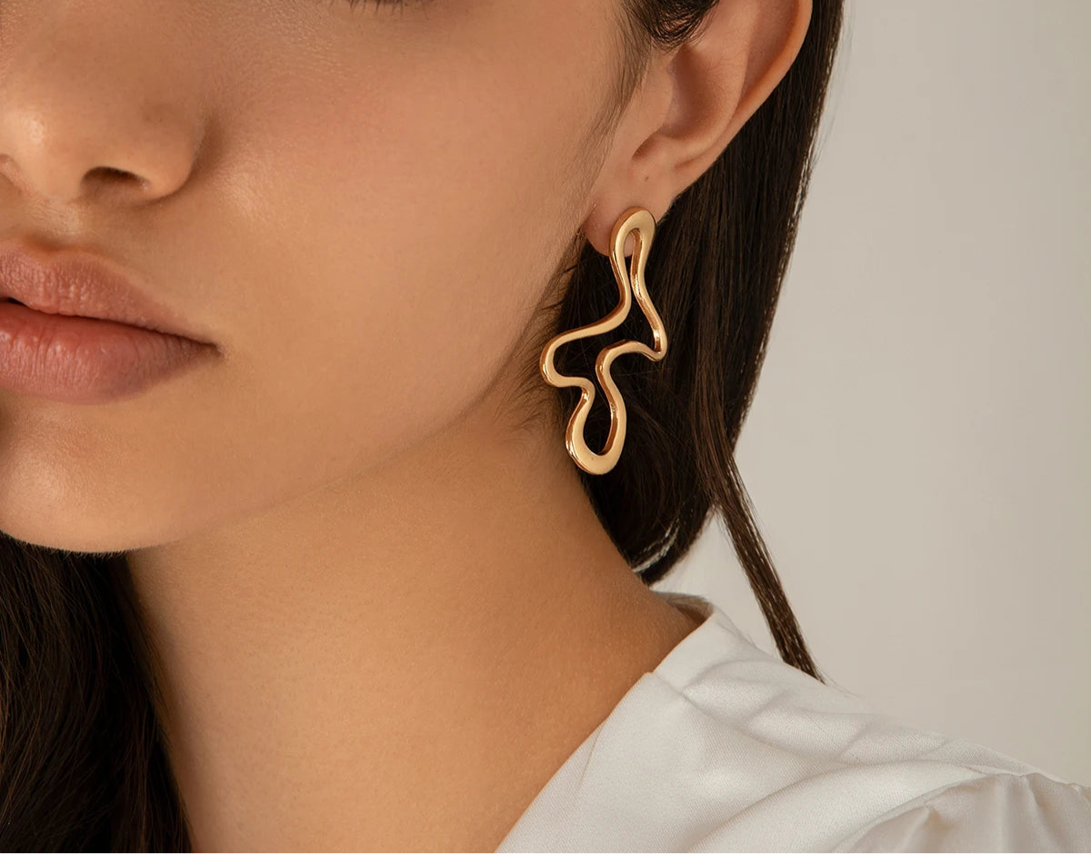 Waterdrop Geometric Earrings