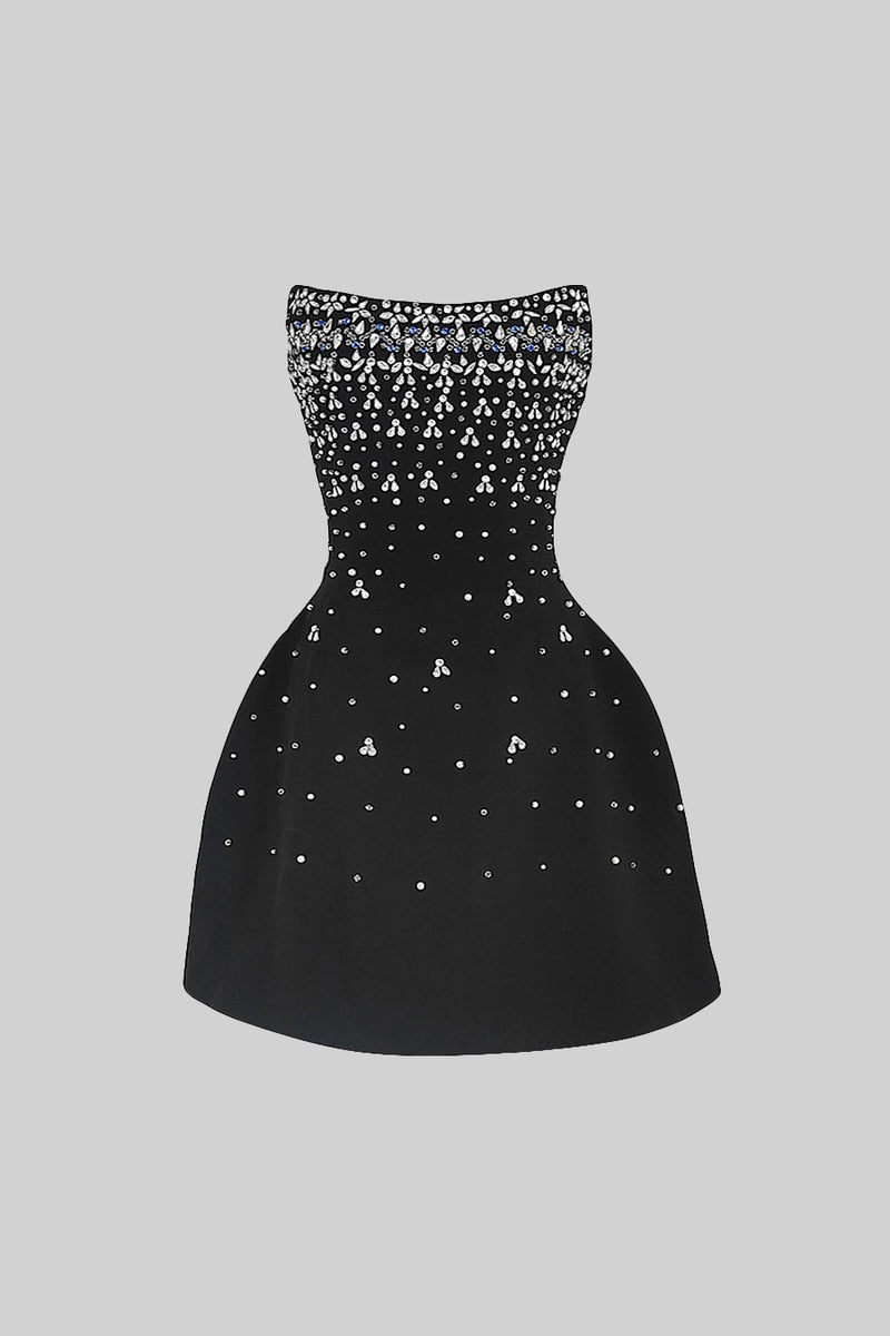 Luxe Crystal Embellished Dress