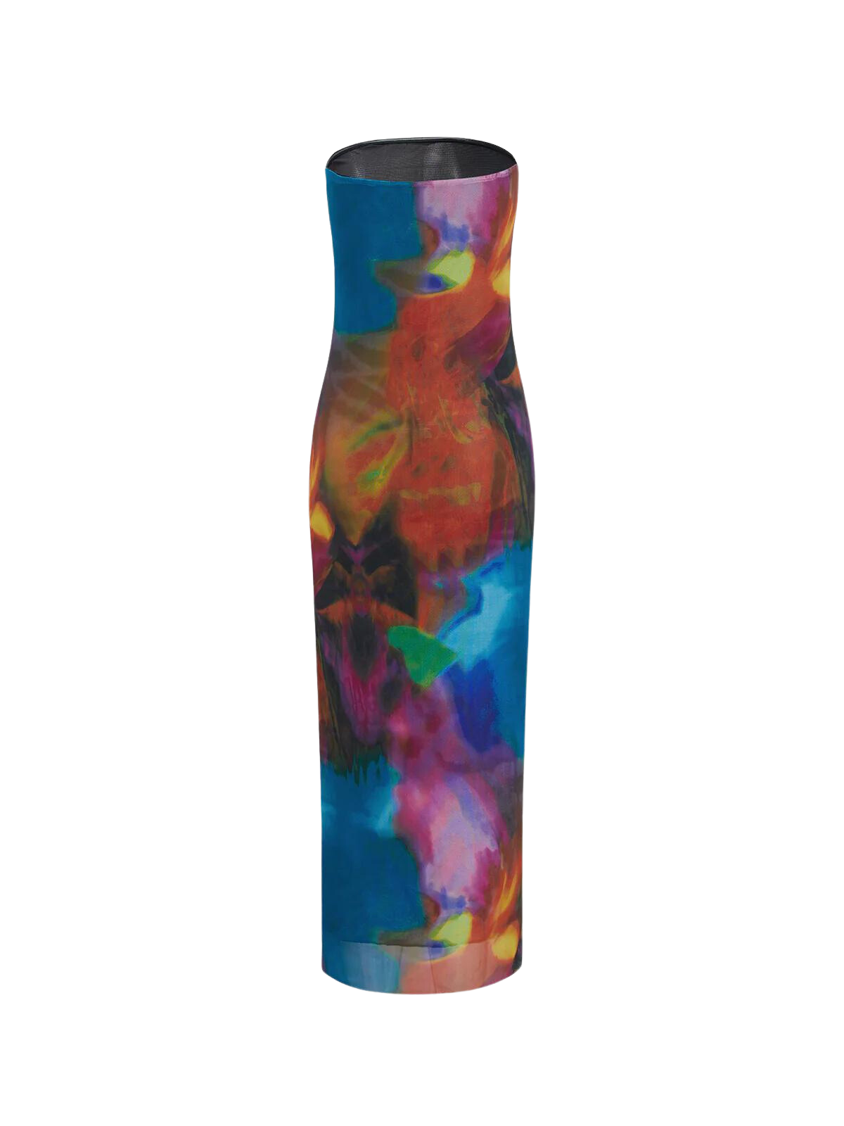 Trippy Tube Midi Bodycon Dress