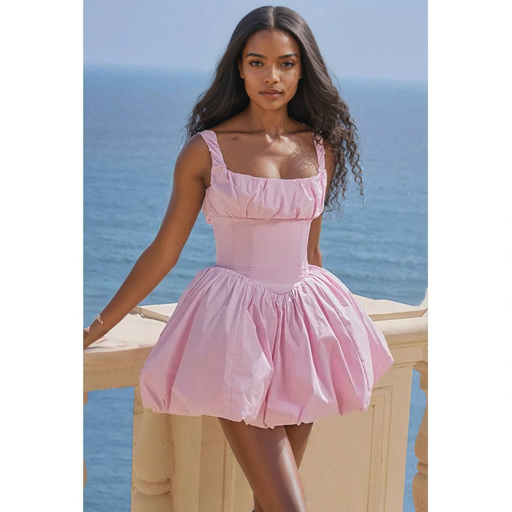 sabella Puffball Mini Dress