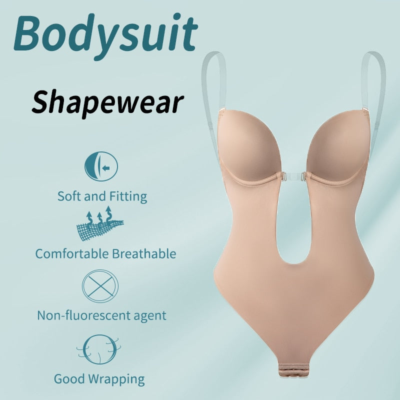 Body Shapewear Padded Push Up Bralette