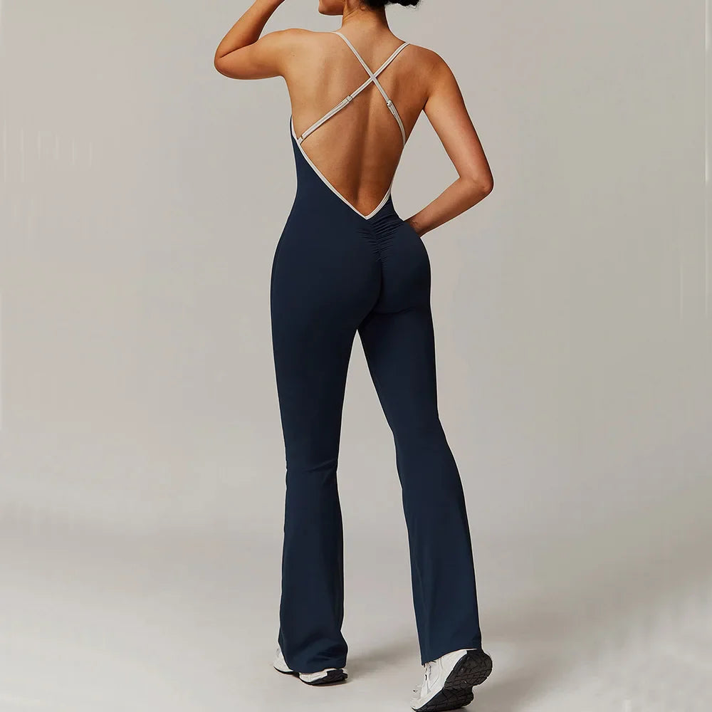 Flexi Color Block Jumpsuit