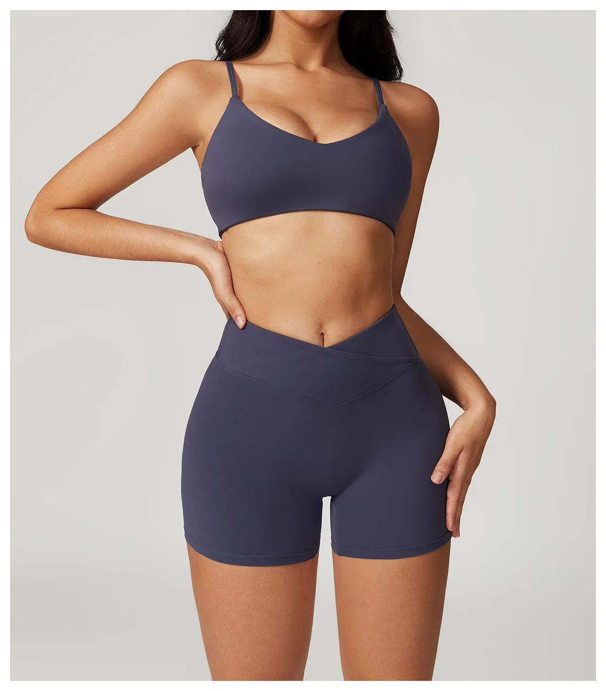 ProSculpt Sports Bra & V Shorts Set