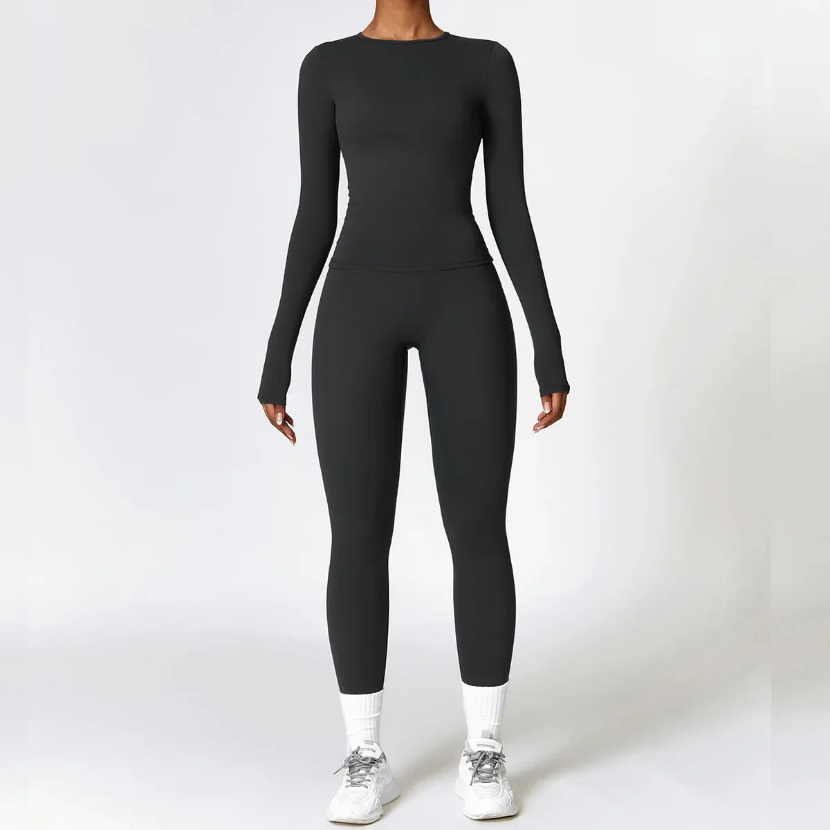 Flexi Leggings & Long Sleeve Top Set