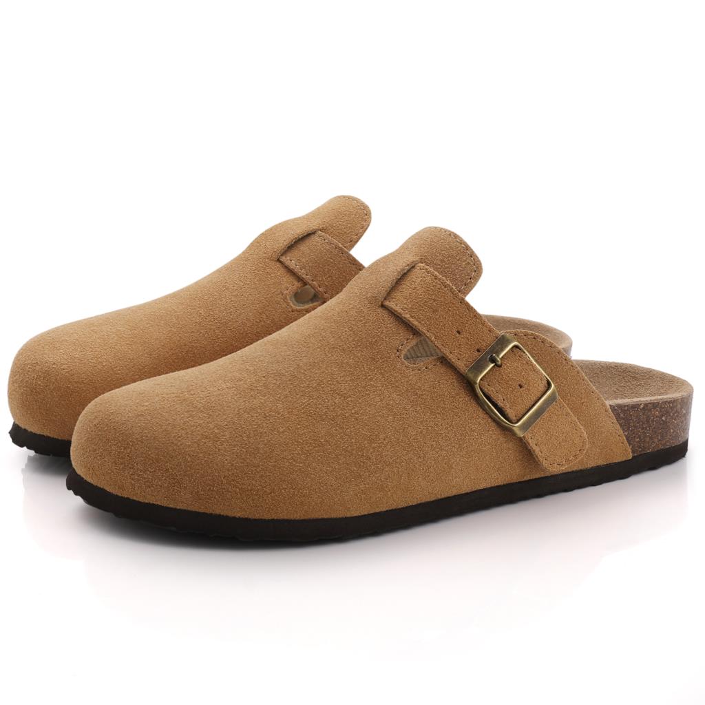 Suede Mule Slipper Clogs