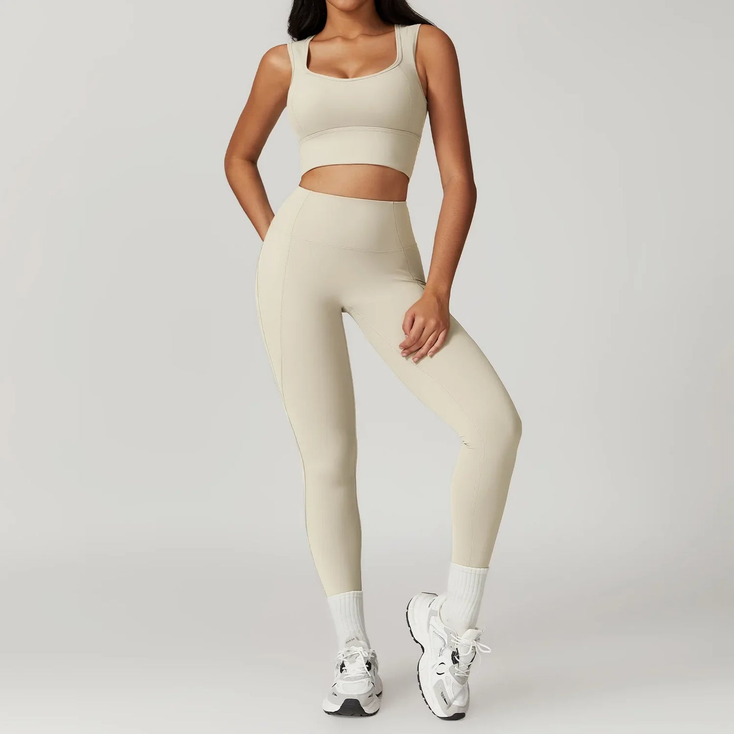 Flexi Leggings & Crop Top Set