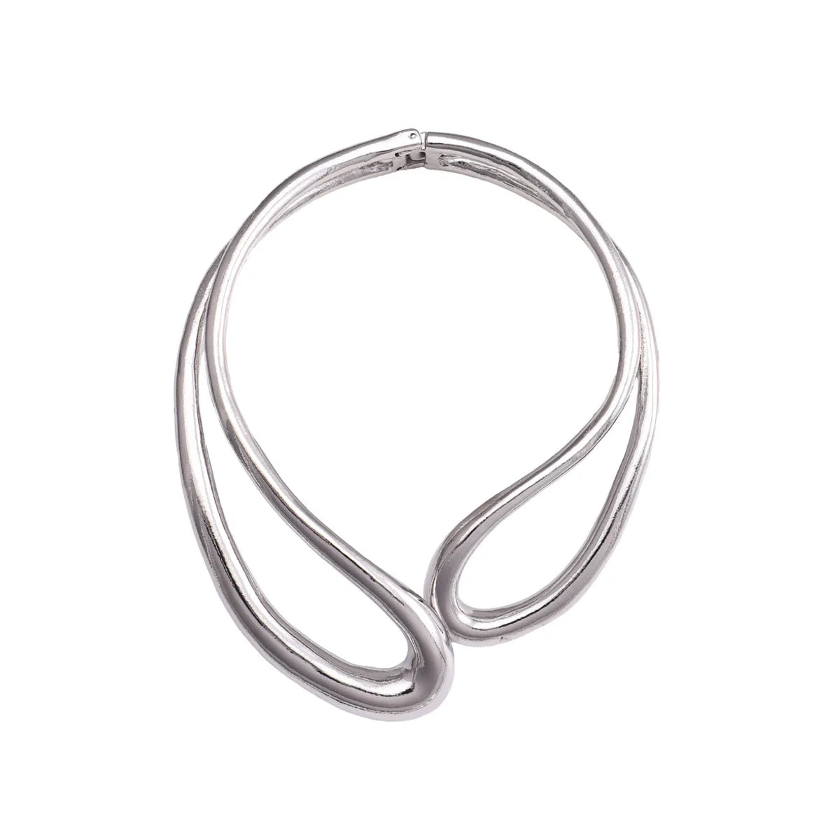 Geometric Open Bangle and Choker