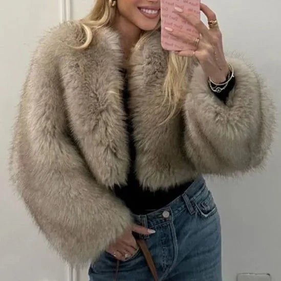 Eski Faux Fur Coat