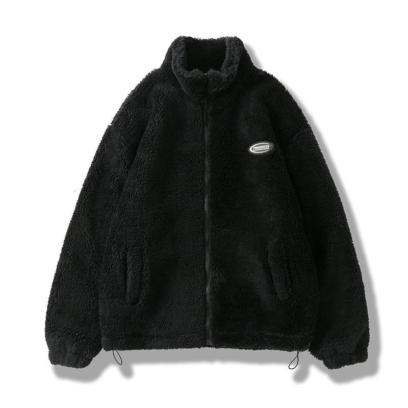 Fleece Fluffy Zipper Jacket