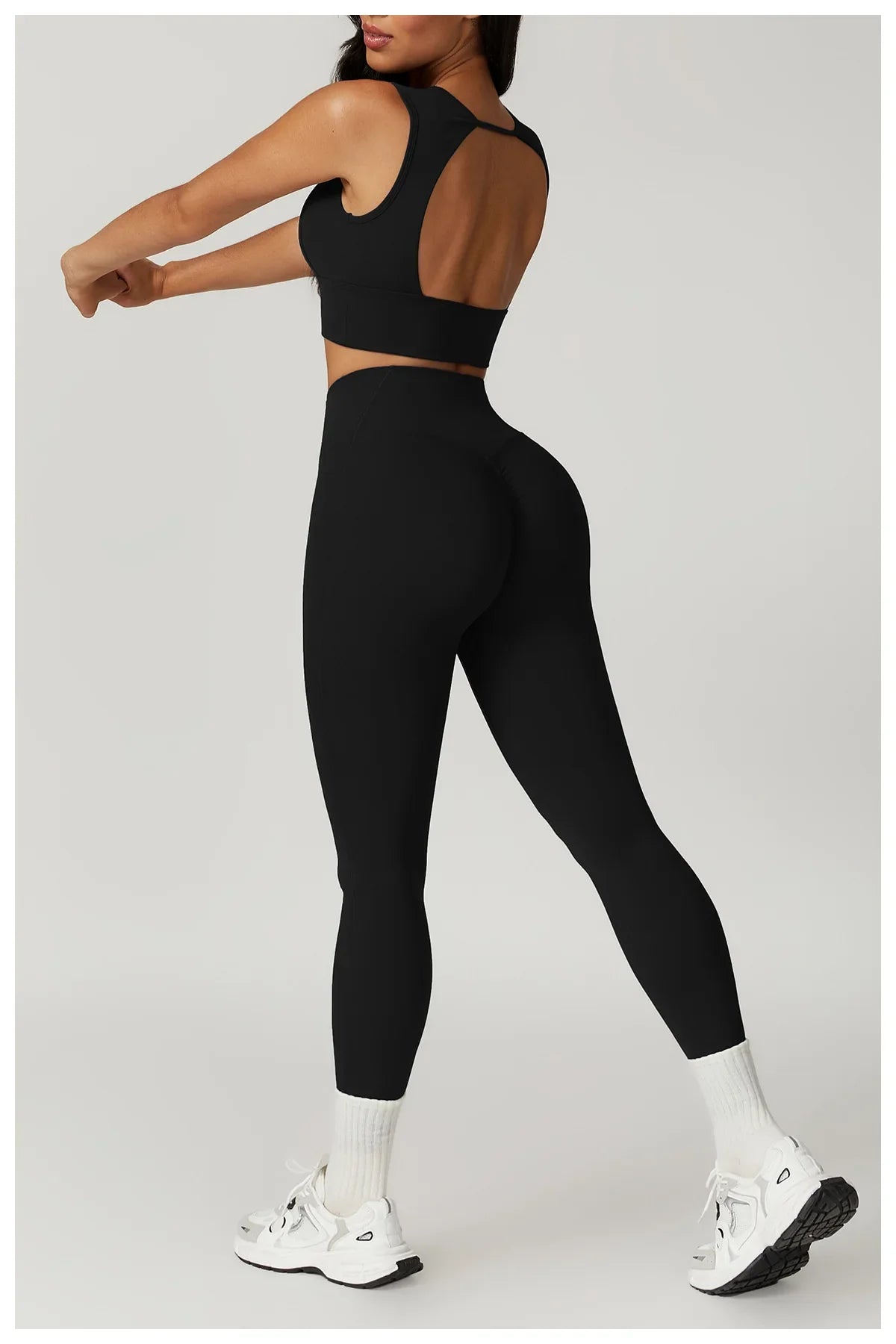 Flexi Leggings & Crop Top Set