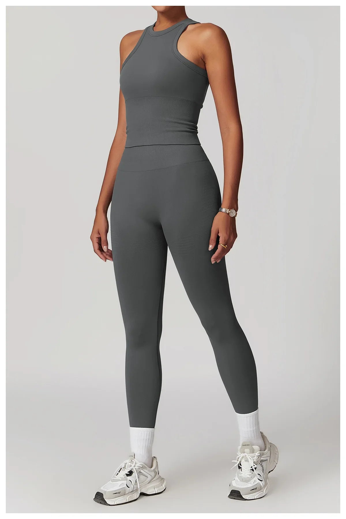 A&A ProSculpt Racer Top & Scrunch Leggings Set