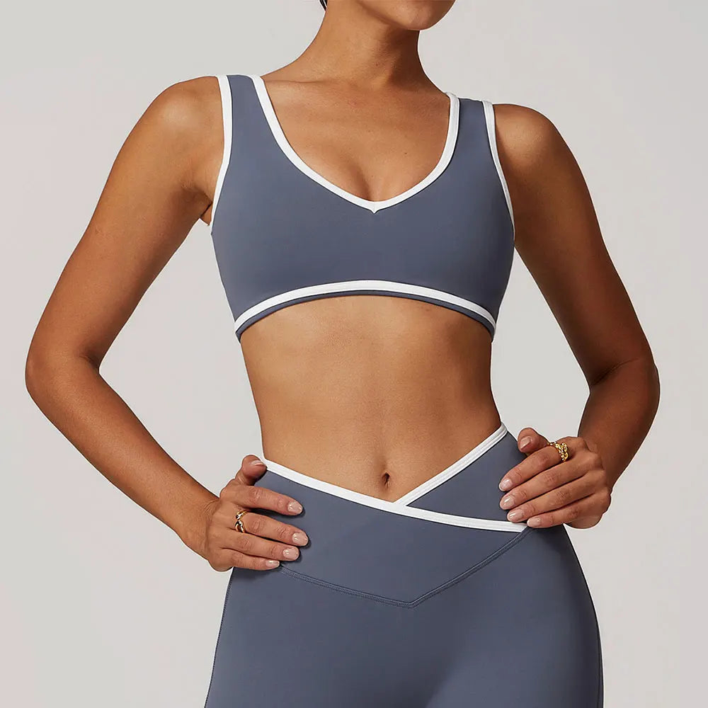 ProSculpt Color Block Sports Bra