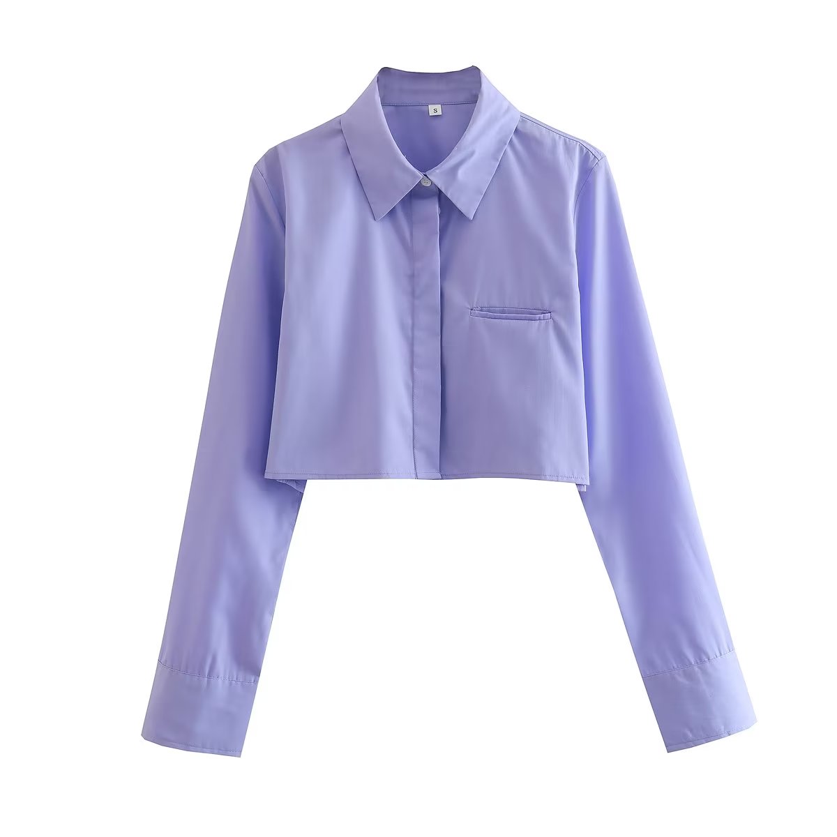 Cropped Collared Shirt