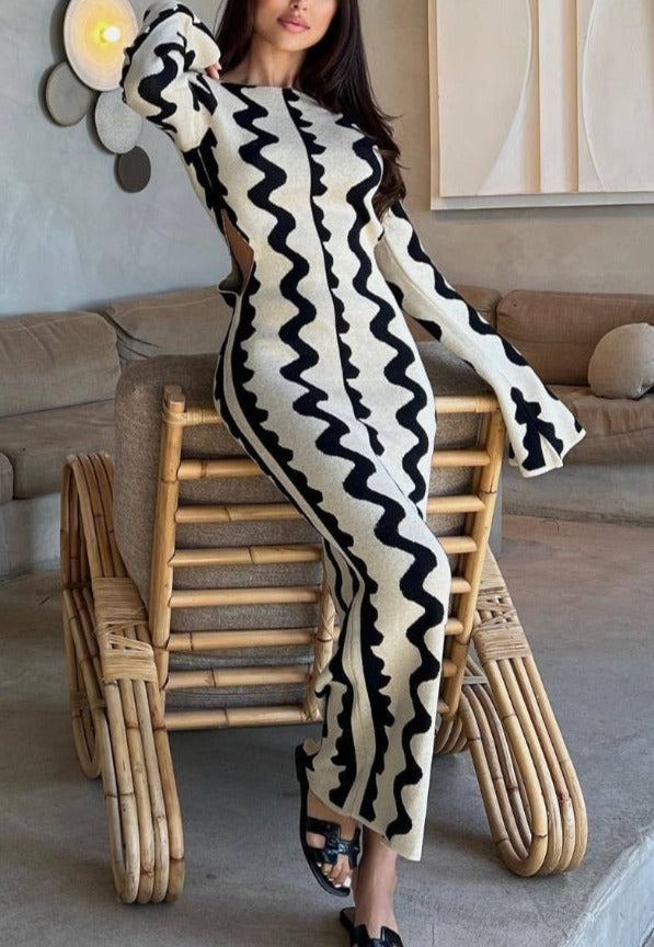 Knitted Dreams Maxi Dress