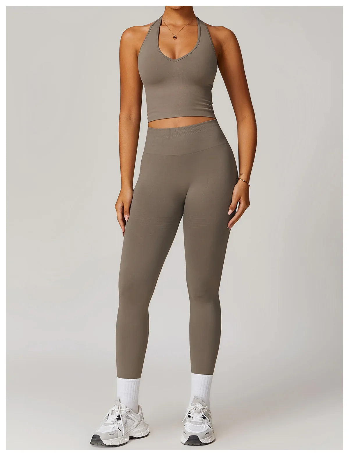 ProSculpt Halter Top & Scrunch Leggings Set