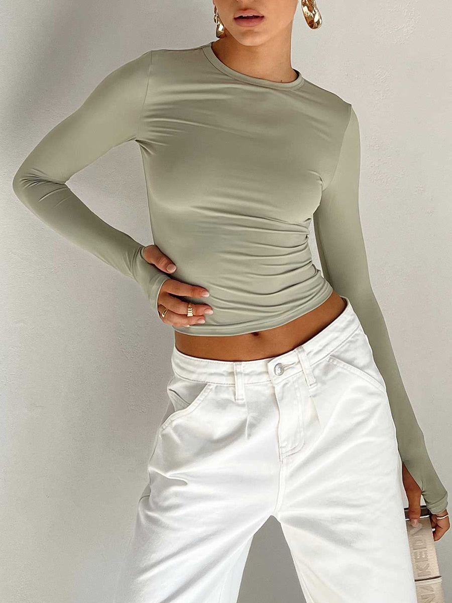 Fitted Long Sleeve Top