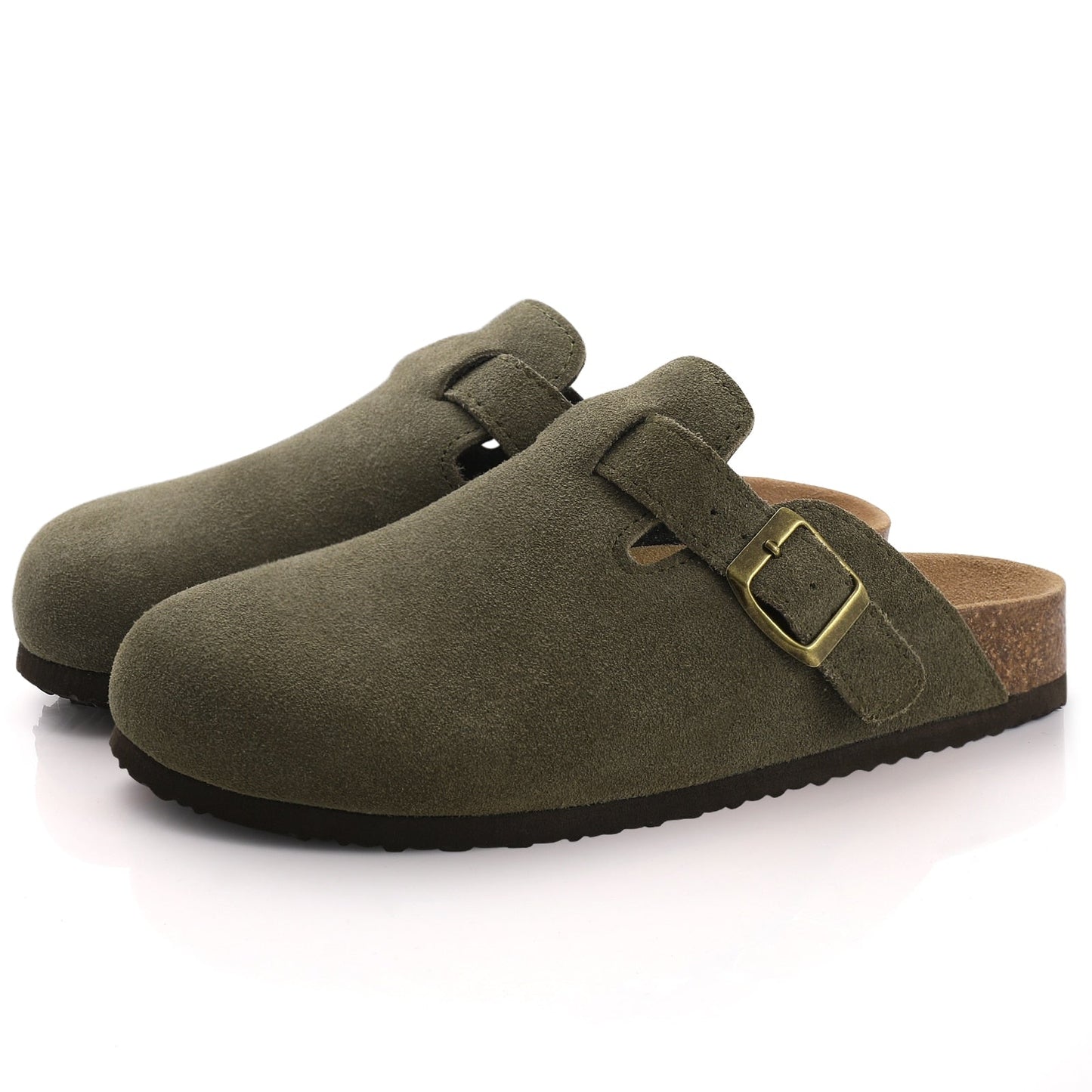 Suede Mule Slipper Clogs