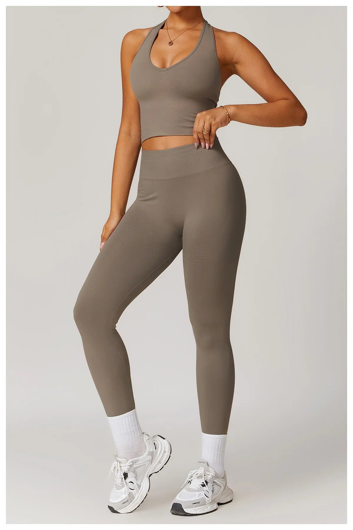 ProSculpt Halter Top & Scrunch Leggings Set