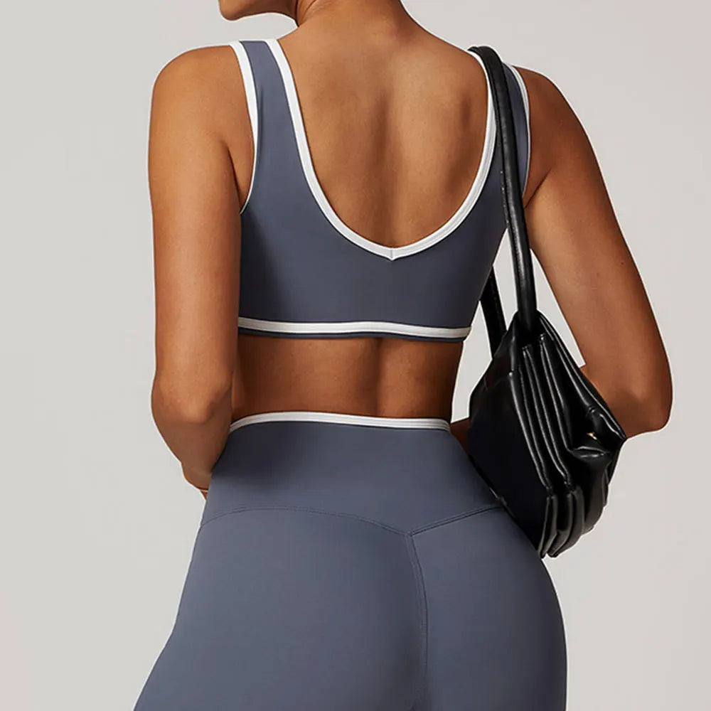 ProSculpt Color Block Sports Bra