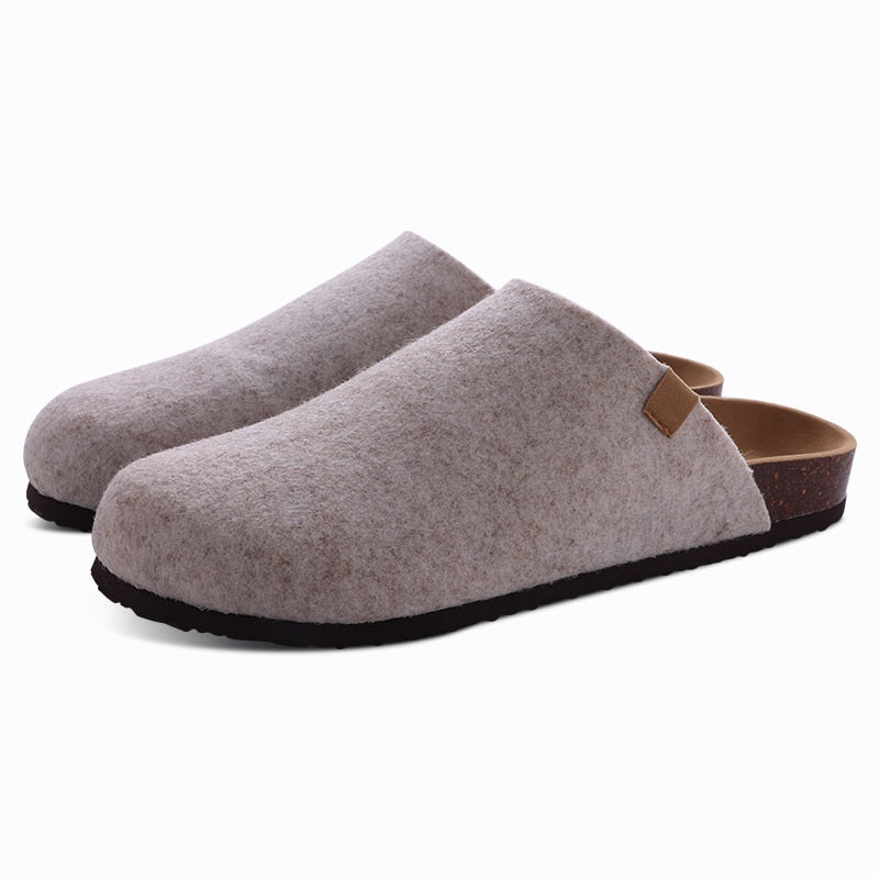 Suede Mule Slipper Clogs