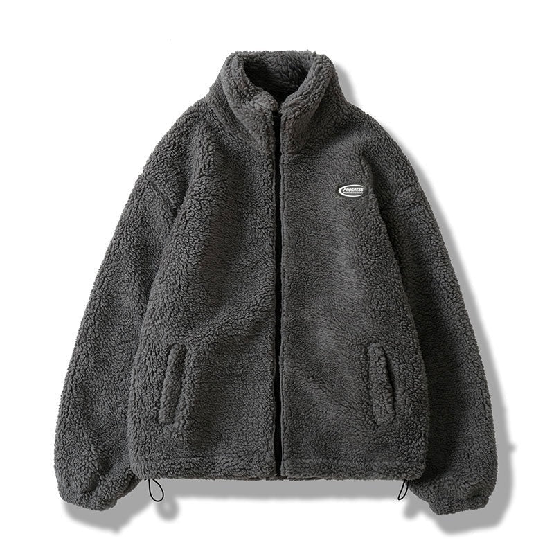 Fleece Fluffy Zipper Jacket