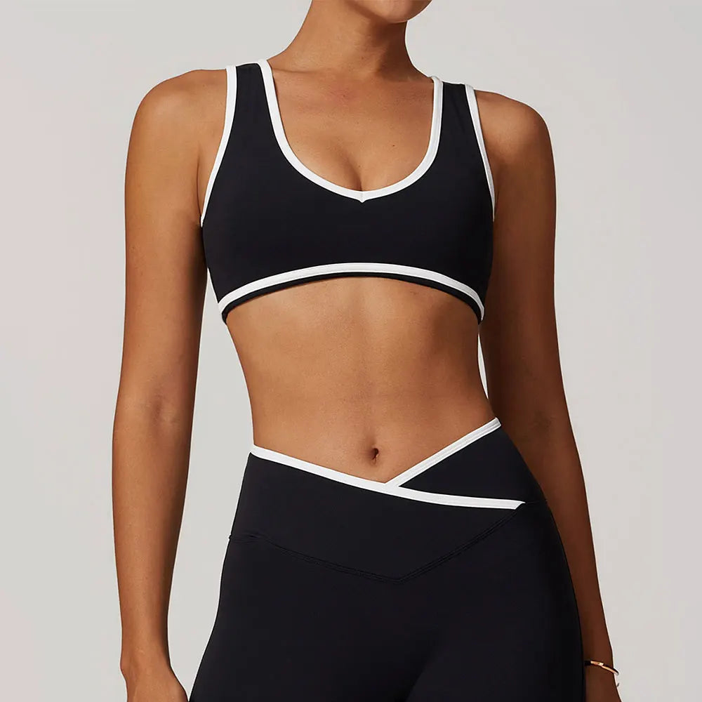 ProSculpt Color Block Sports Bra