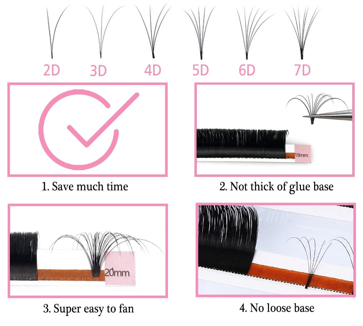 Easy Fan Lash Extensions