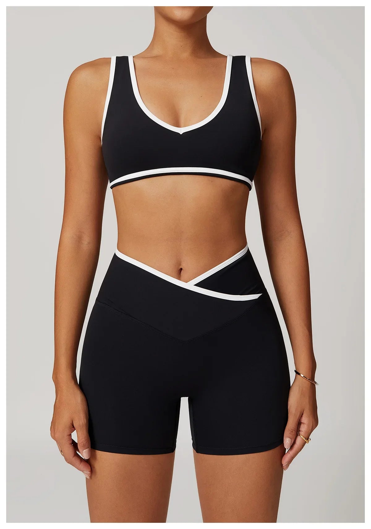 ProSculpt Color Block Sports Bra