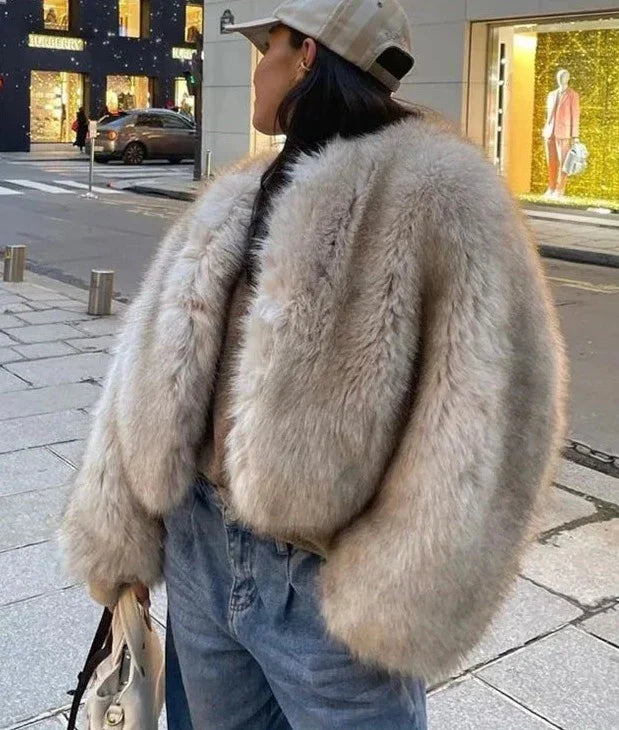 Eski Faux Fur Coat