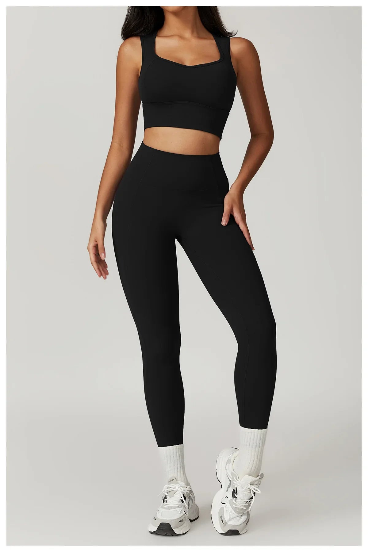 Flexi Leggings & Crop Top Set