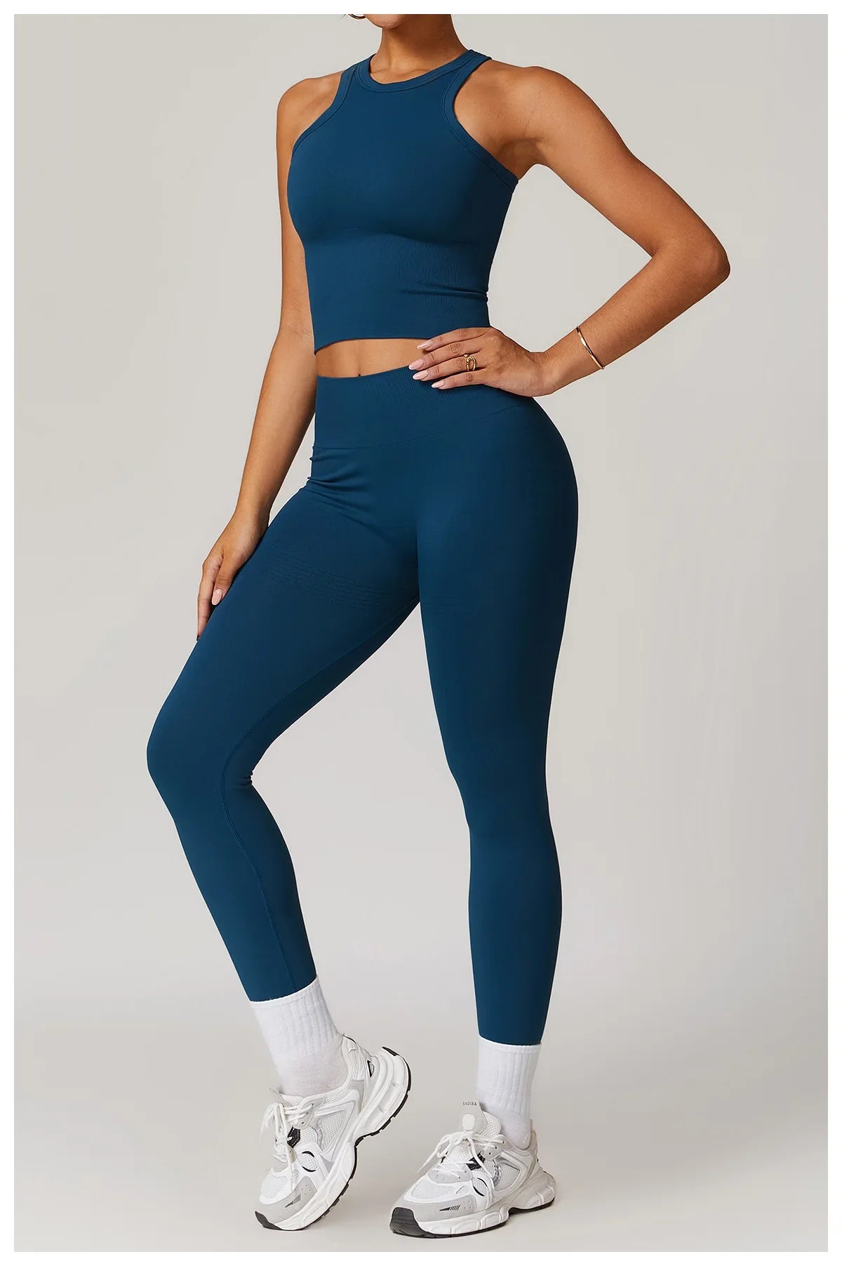 A&A ProSculpt Racer Top & Scrunch Leggings Set